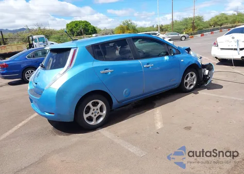 2011 Nissan Leaf Sv z USA, uszkodzony, nr VIN JN1AZ0CPXBT001082